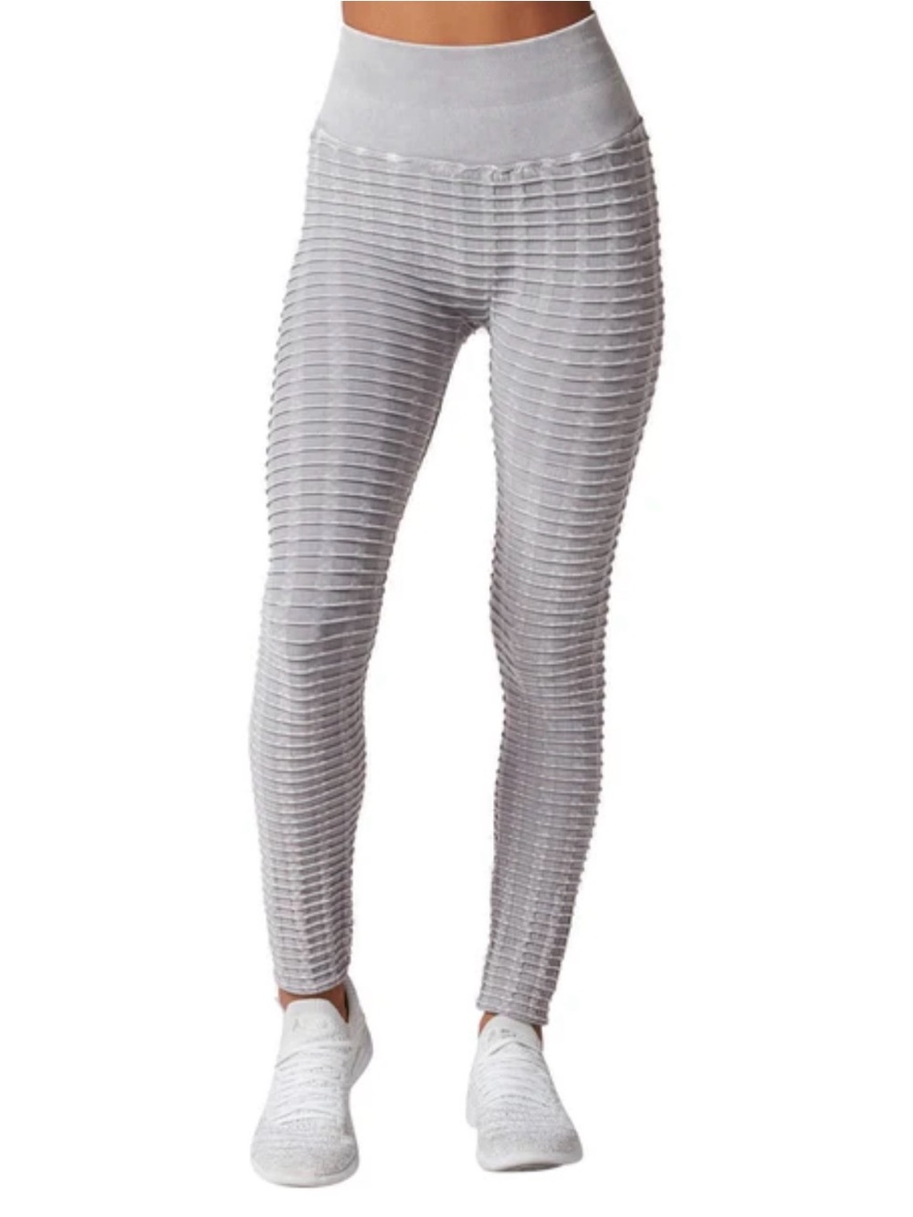NEW! NUX Pucker Up Legging Mineral Wash in Stone Size S